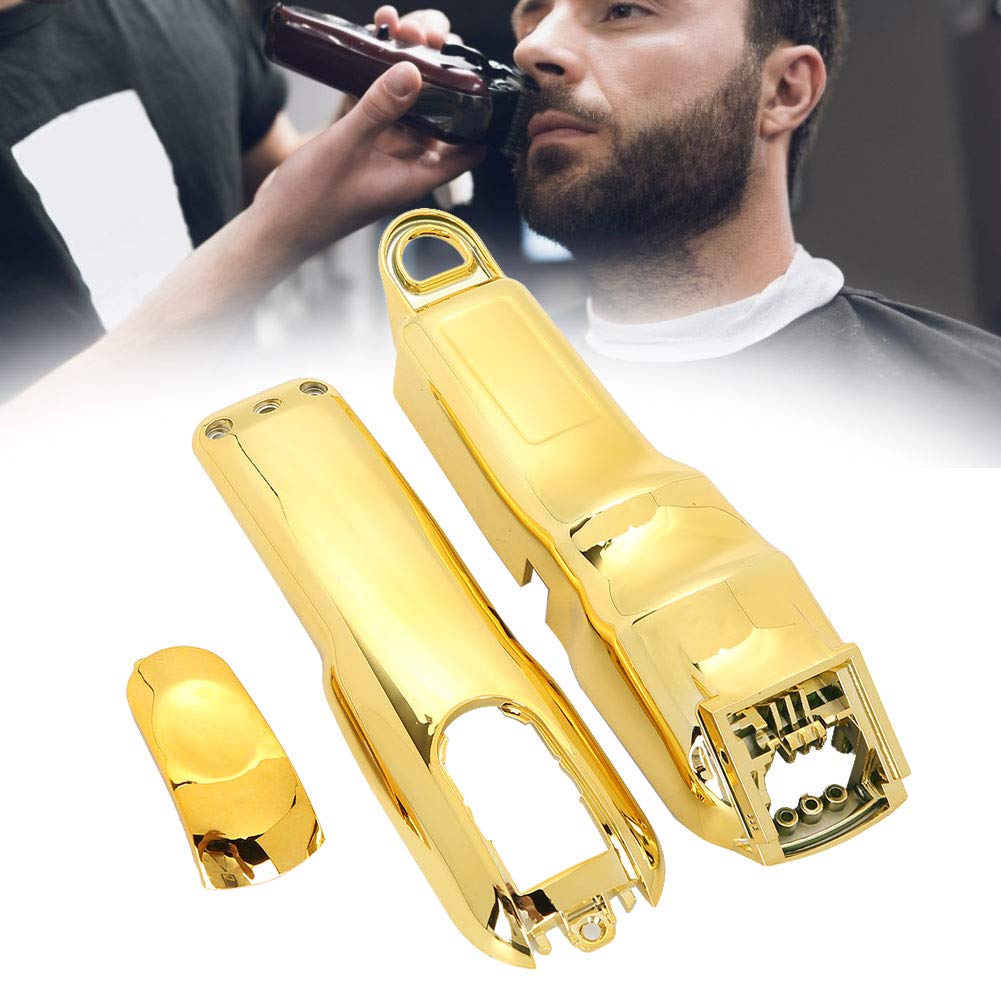 Rotekt1740 Hair Clipper Housing Cover, Hair Clipper Replacement Cover, Electric Hair Cutter Trimmer Cover Shell for 8418/8591 (Gold) Beauty and Personal Care Rotekt1740