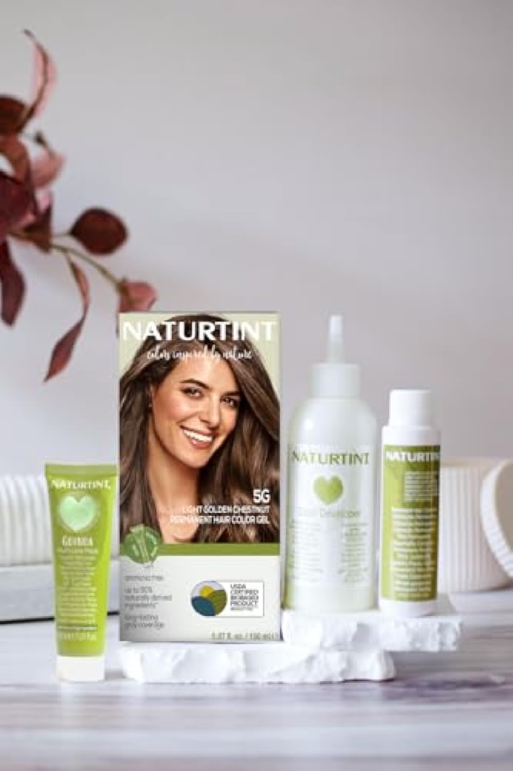 Naturtint 5G Light Golden Chestnut Permanent Hair Color (Pack of 1), Ammonia Free, Vegan, Cruelty Free, up to 100% Gray Coverage, Long Lasting Results Beauty & Personal Care Naturtint