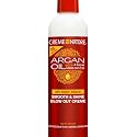 Creme of Nature Argan Oil Smooth & Shine Blow Out Creme, Heat Protectant up to 450°F, Frizz Control, Lightweight Styling Cream with Shine, 7.6 oz Beauty & Personal Care Creme of Nature