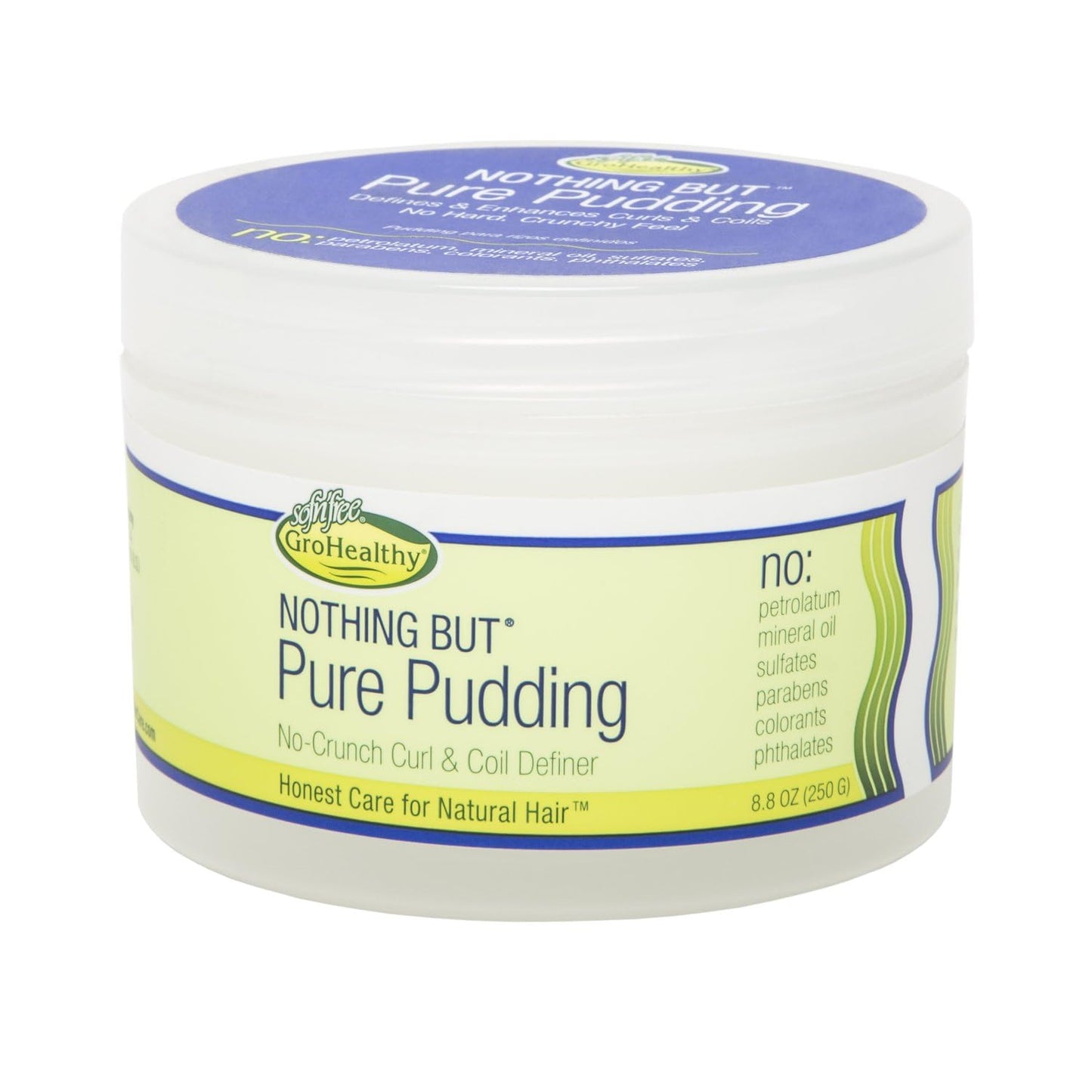 NOTHING BUT Pure Pudding - Gentle Non-Irritating Sulfate-Free Styling Conditioner for All Types of Curly, Healthy, Natural Hair, 8.8 oz (Pack of 1) Beauty & Personal Care NOTHING BUT