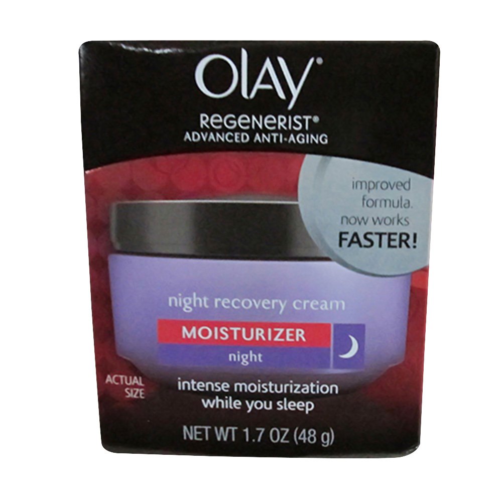 Olay Regenerist Night Recovery Cream Moisturize 1.7 oz. (3-Pack) Beauty & Personal Care Olay