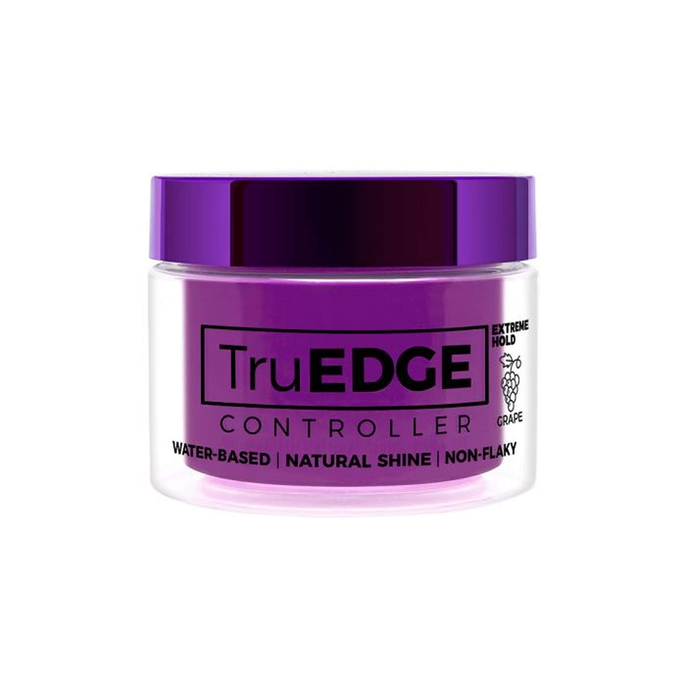 Tyche TruEDGE Controller Extreme Hold Water-Based Pomade - Ntaural Shine & Non-Flaky Scented Edge Control - Perfect for Hair-Braiding (Grape) Beauty & Personal Care Tyche