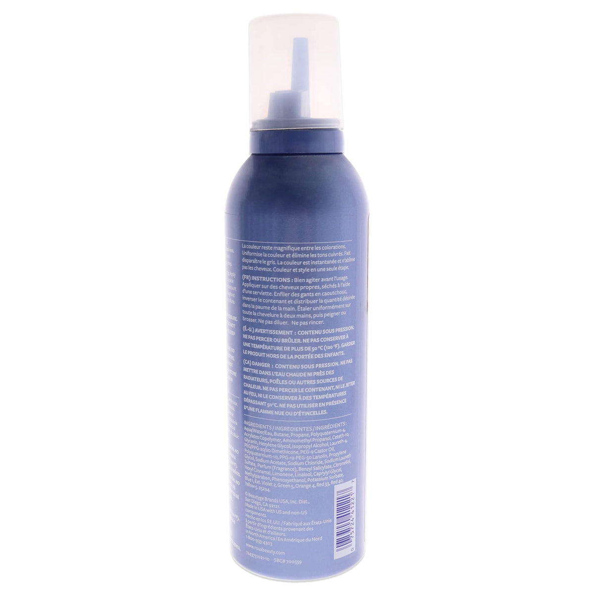 Fanci-Full Instant Color Mousse by Roux, 21 Plush Brown, Temporarily Enriches Medium to Dark Brown Hair, 6 Fl Oz Beauty & Personal Care Roux