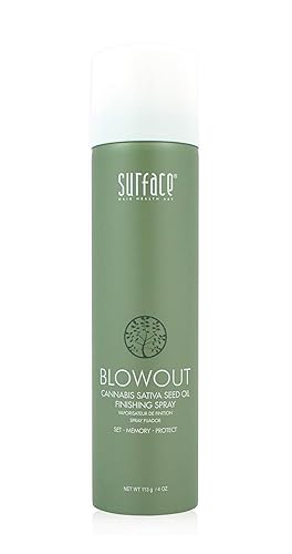 SURFACE Hair Blowout Hair Spray for Styling, 4 oz - Flexible Finishing Spray with Babassu Oil and Maracuja Oil - Premium Thermal Spray for Women, Men Beauty & Personal Care SURFACE