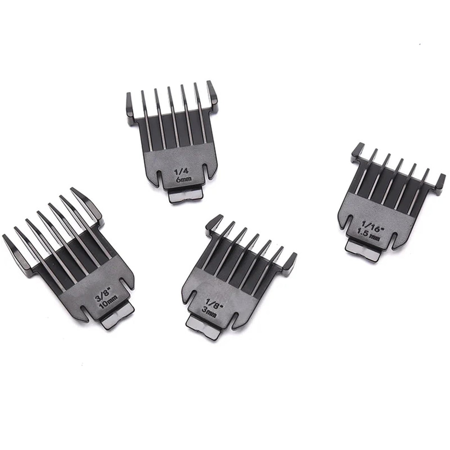 4PCS T9 Universal Hair Clipper Limit Comb Guide Sets 1.5mm/3mm/6mm/10mm Limit Calipers Trimmer Guards Hairdressing Tools Beauty and Personal Care ZGHQHCDRH