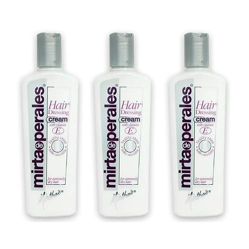 Mirta de Perales Cream Hairdressing With Vitamin E, 8 oz (Pack of 3) Beauty & Personal Care Mirta De Perales