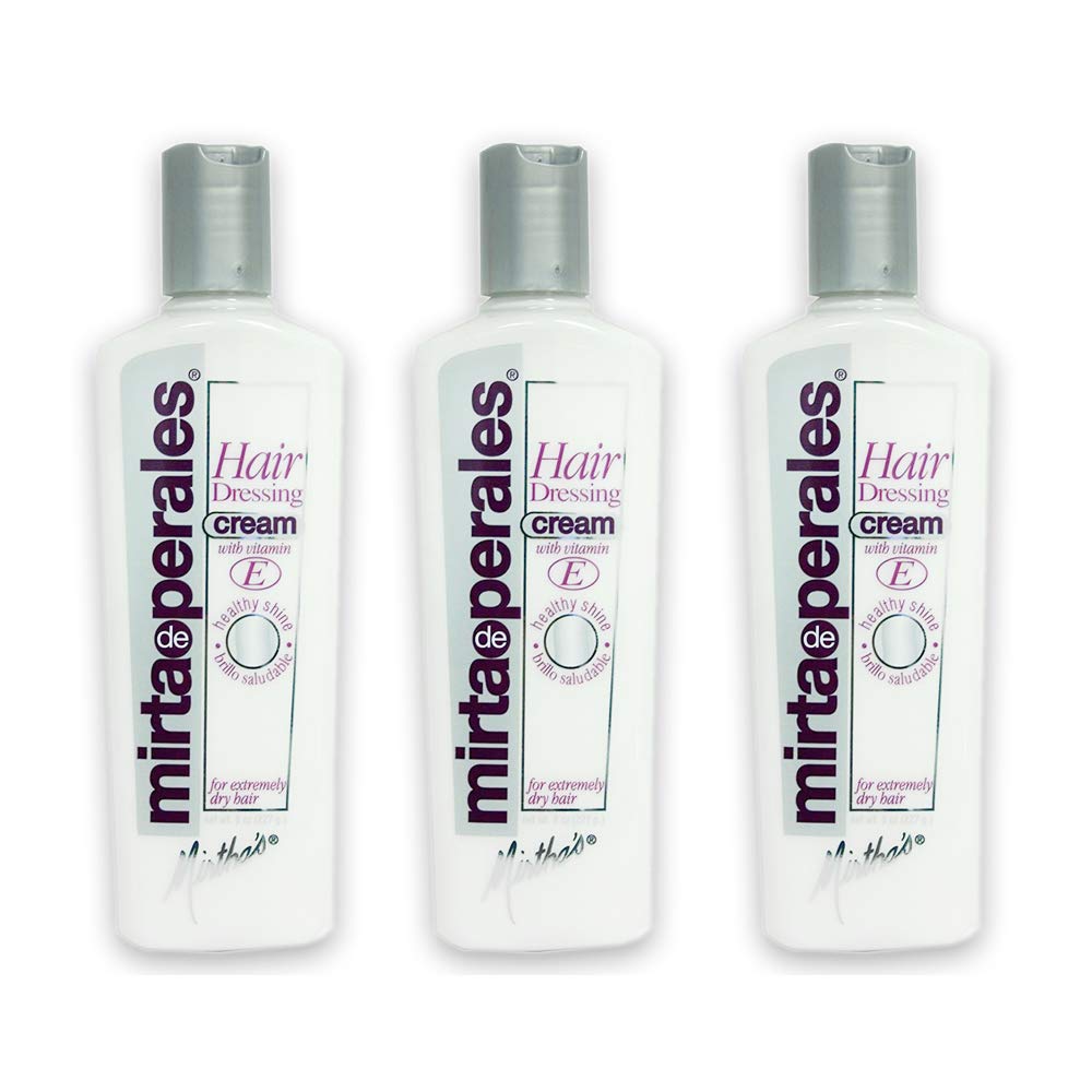 Mirta de Perales Cream Hairdressing With Vitamin E, 8 oz (Pack of 3) Beauty & Personal Care Mirta De Perales