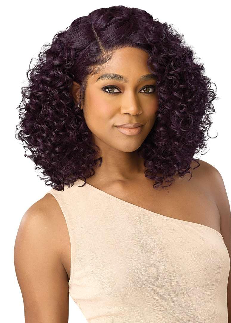 Outre Lace Front Wig - Melted Hairline - MH 105 (DR JADE BLUE)