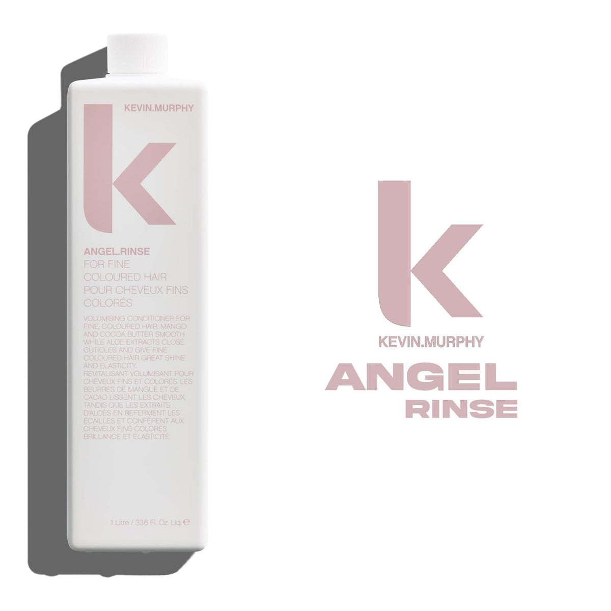KEVIN.MURPHY ANGEL.RINSE - Hair Repair Conditioner - For Fine Coloured Hair - Colour Safe Conditioner - Sulphate-Free - For Moisture & Conditioning Beauty & Personal Care Kevin Murphy