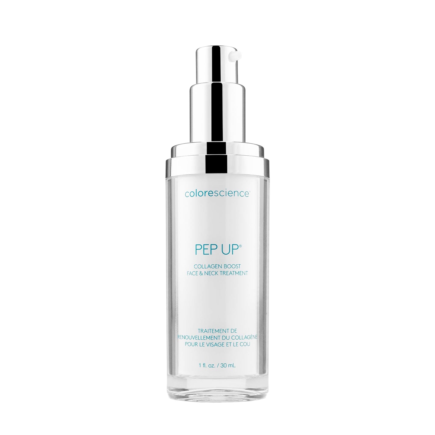 Colorescience Pep Up Collagen Renewal Face & Neck Treatment, Promotes Collagen and Elastin Production, 10 Peptides to Defend Against Signs of Aging Beauty & Personal Care Colorescience