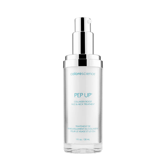 Colorescience Pep Up Collagen Renewal Face & Neck Treatment, Promotes Collagen and Elastin Production, 10 Peptides to Defend Against Signs of Aging Beauty & Personal Care Colorescience