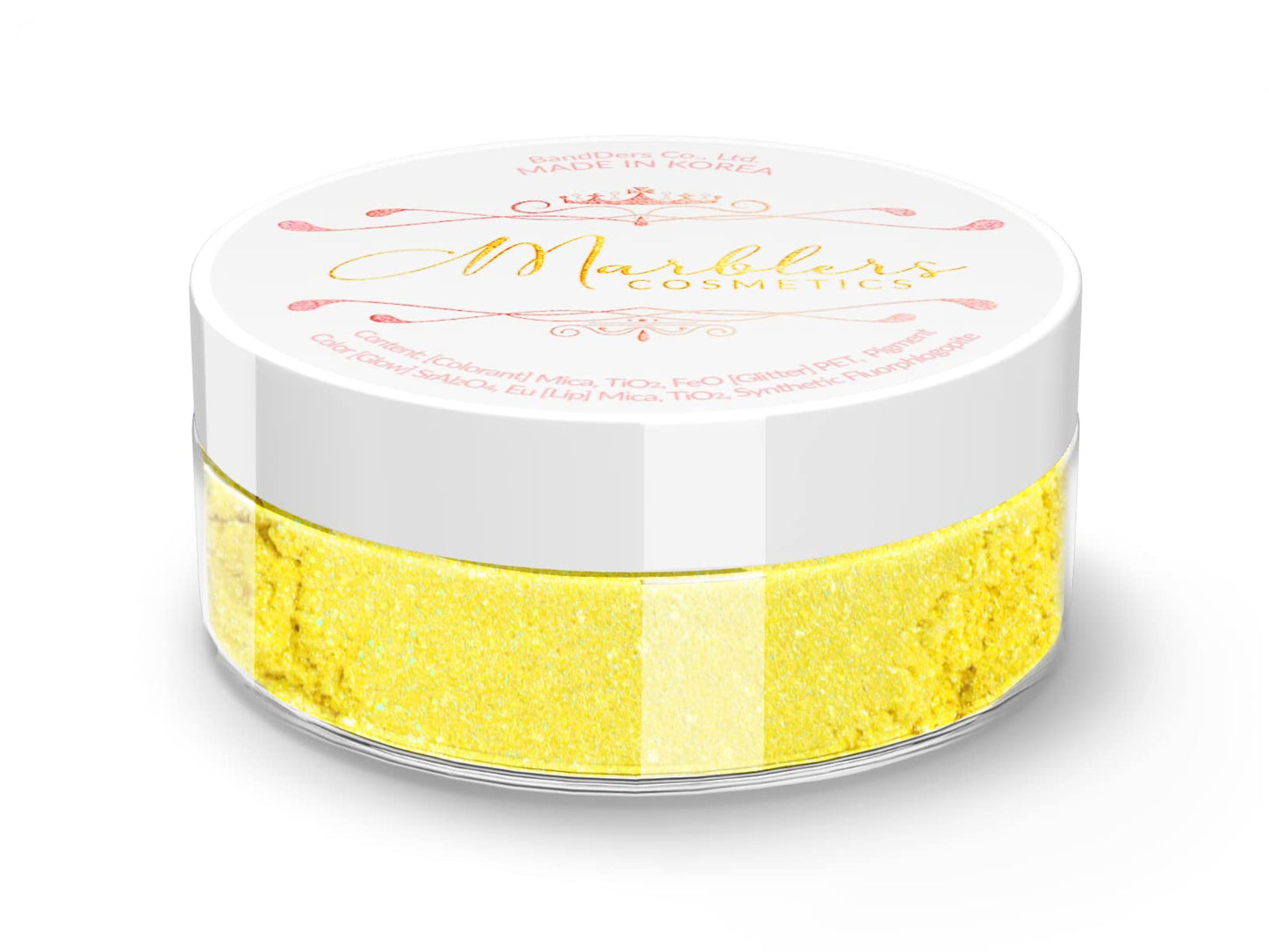 MARBLERS Glitter Mica Powder [Sun Kiss] 0.14oz (4g) | Glitter Mica | Highly Pigmented | Non-Toxic, Vegan, Cruelty-Free | Eyeshadow, Body Butter, Nail Beauty & Personal Care MARBLERS
