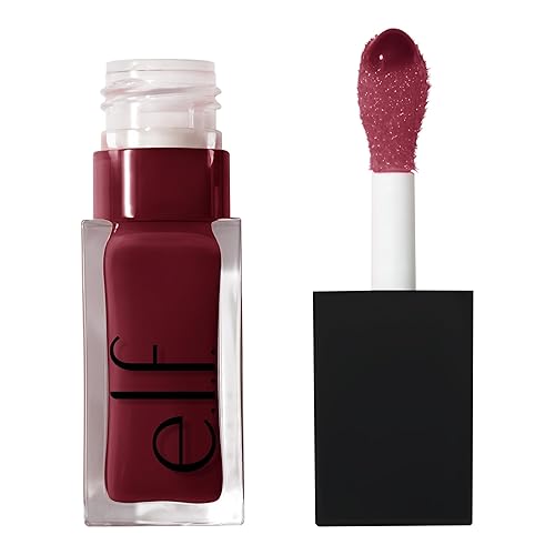 e.l.f. Glow Reviver Lip Oil, Nourishing Tinted Lip Oil For A High-shine Finish, Infused With Jojoba Oil, Vegan & Cruelty-free, Jam Session Beauty & Personal Care e.l.f.