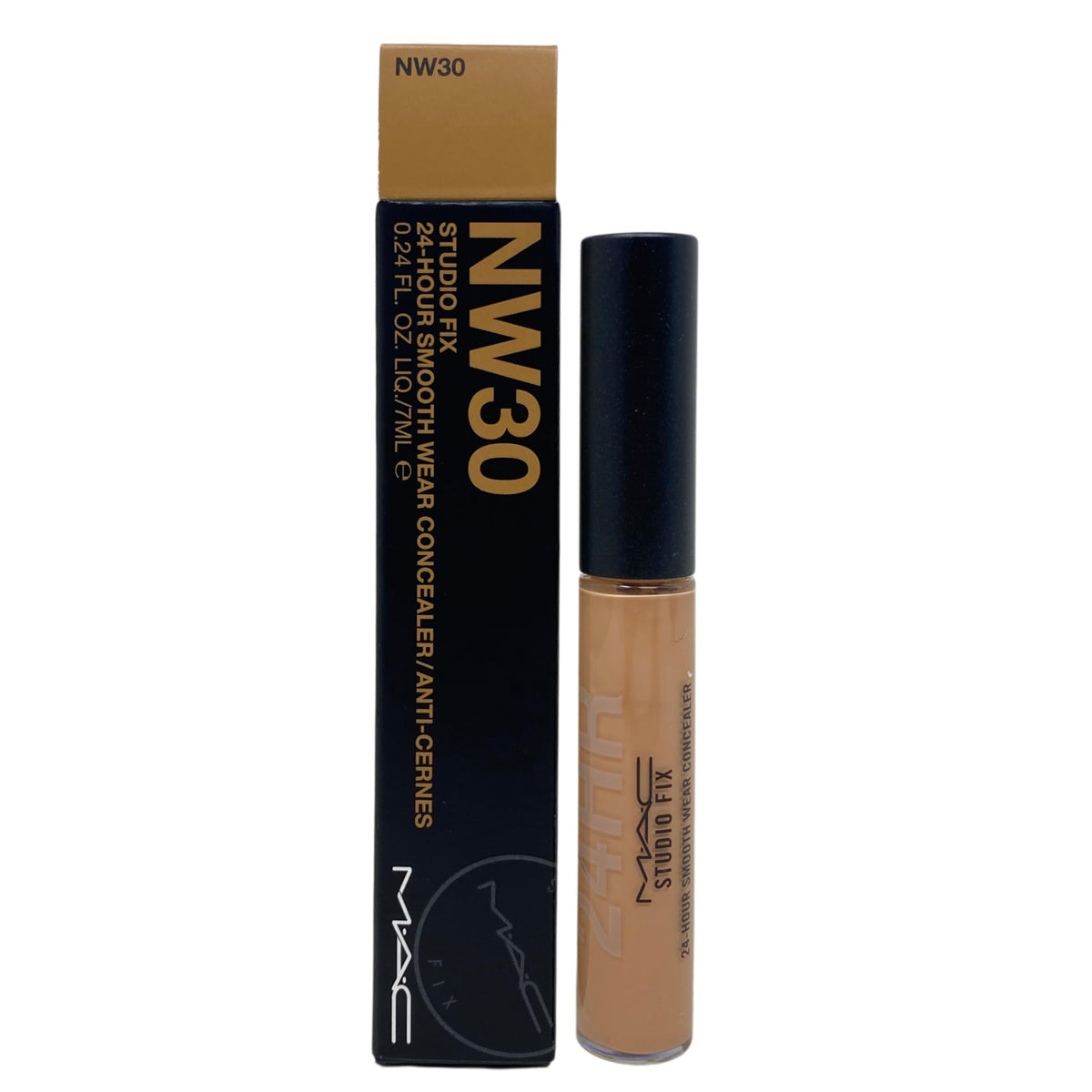 M.A.C Cosmetics Studio Fix 24HR Smooth Wear Concealer NW30 .24 Fl Oz / 7 Ml