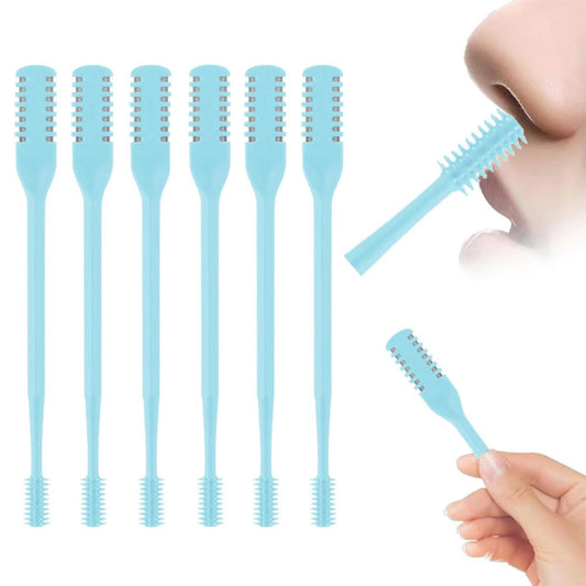 MOOSUNER Nasal Hair Cutter - Double-Sided Manual Nose Hair Trimmer for Men & Women, Portable Razor & Remover, Safe Stainless Steel Nose Hair Knife Beauty and Personal Care MOOSUNER