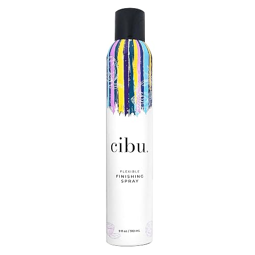 Cibu Flexible Finishing Spray - Humidity-Resistant for Shine and Protection - Long-Lasting Firm Finishing Hold Hair Spray for Heat Styling & Humidity Beauty & Personal Care CIBU