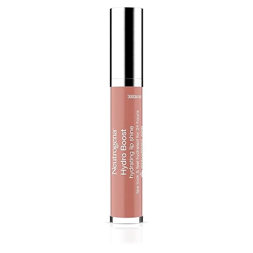 Neutrogena Hydro Boost Moisturizing Lip Gloss, Hydrating Non-Stick and Non-Drying Luminous Tinted Lip Shine with Hyaluronic Acid to Soften Beauty & Personal Care Neutrogena