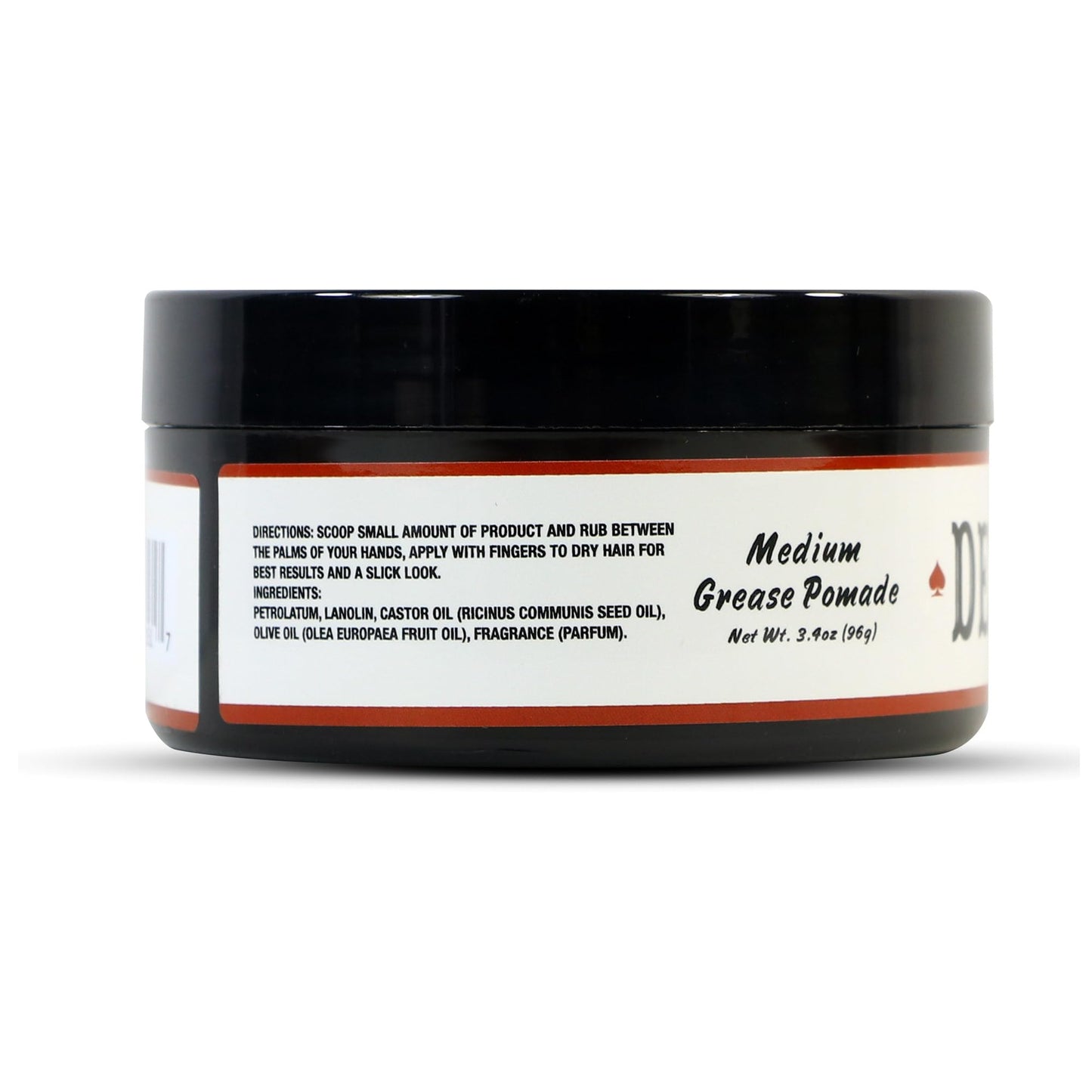 Lucky 13 Devil's Deluxe Grease Pomade 3.4oz | Oil Based | Medium Hold and Shine Beauty & Personal Care Lucky 13