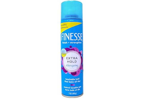 Finesse Extra Hold Hairspray with Active Proteins, Touchable All-Day Control, Humidity Resistant, 7 oz Beauty & Personal Care FINESSE