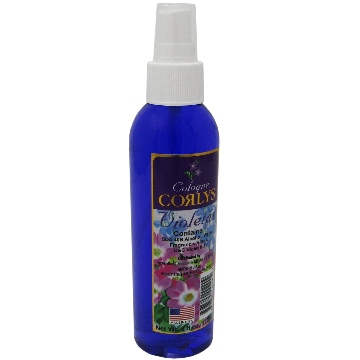 Corlys Cologne Violet Spray 6 Oz Beauty & Personal Care ELP ESSENTIAL