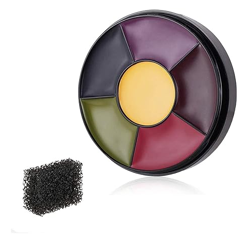 Go Ho 6 Colors Bruise Makeup Set for SFX,Bruises Wheel for Body Oil Paint Theatrical Halloween Fevstival,Face Paint Makeup Materials for Special Beauty & Personal Care Go Ho