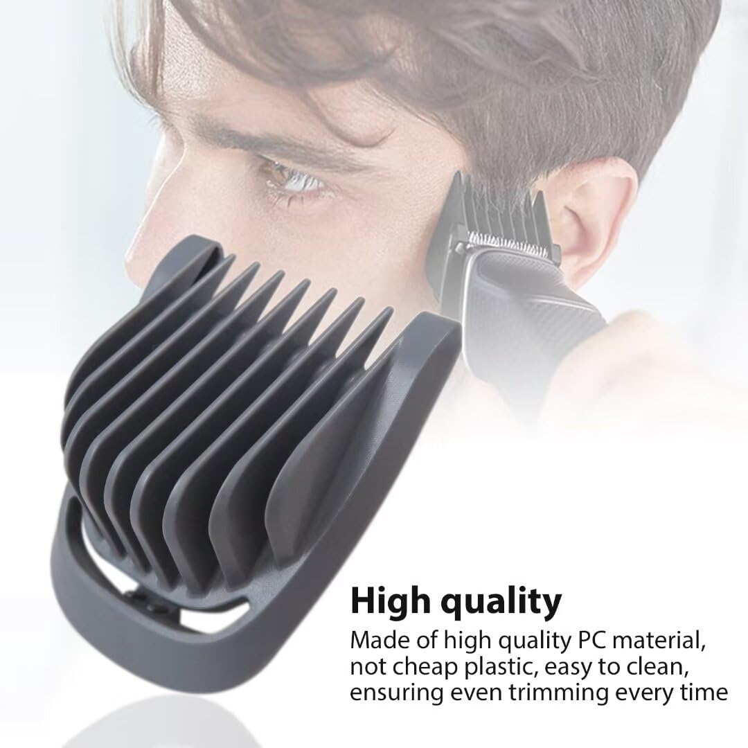 LUSH BUBBLE 1mm + 2mm Multigroom Trimmer Beard Stubble Guide Combs Guards Fits for Philips Norelco Series 3000, 5000, 7000, BT5511 NEW Beauty and Personal Care LUSH BUBBLE