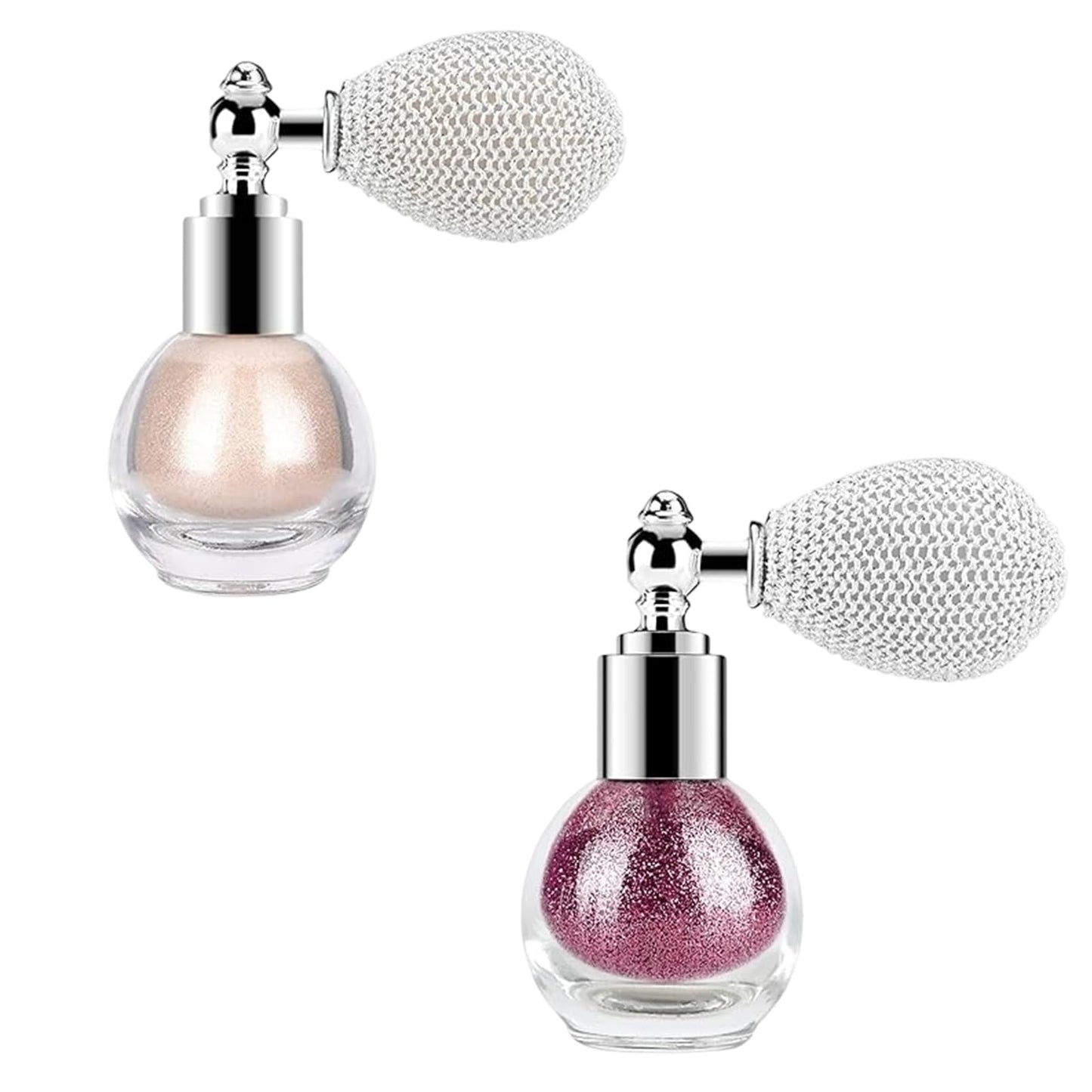 Glitter Powder Spray, Loose Shimmer Powder, Highlighter Spray Makeup for Face Body Hair, Lasting Glitter Hairspray, Cosmetic Sparkling Body Makeup Beauty & Personal Care Shunrenful