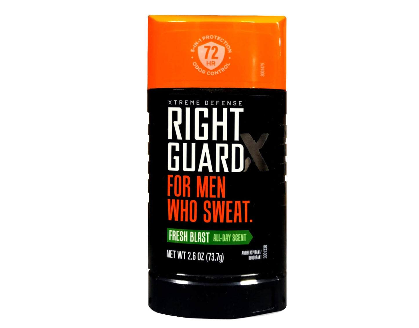Right Guard Xtreme Invisible Solid Anti-Perspirant/Deodorant, Fresh Blast with Power Stripe for Men, 2.6 oz (Packaging May Vary) Beauty and Personal Care Right Guard