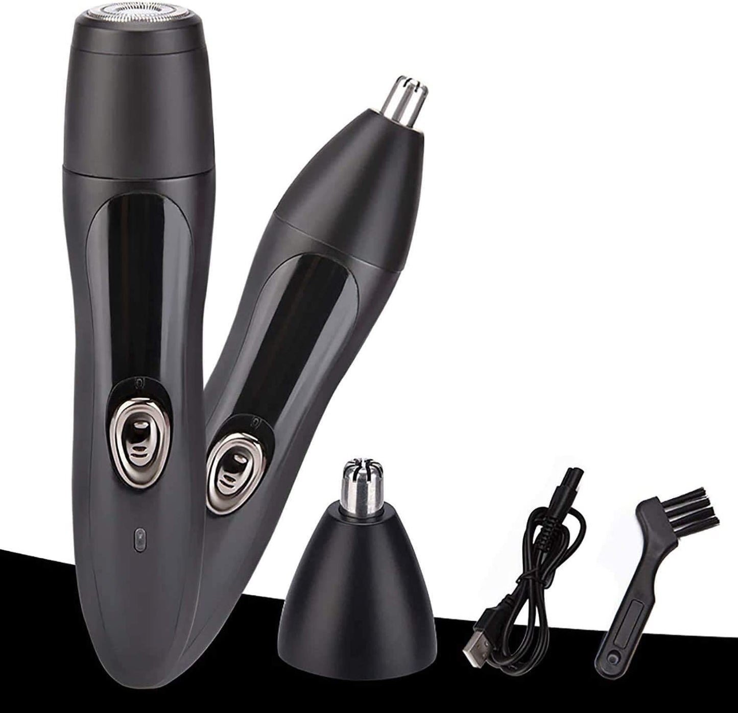 aiqiua Nose and Ear Hair Trimmer -Painless Precision Tool, Wet/Dry, Easy to Clean, Stainless Steel Replacement Blade, Easy to use, Unisex Beauty and Personal Care aiqiua