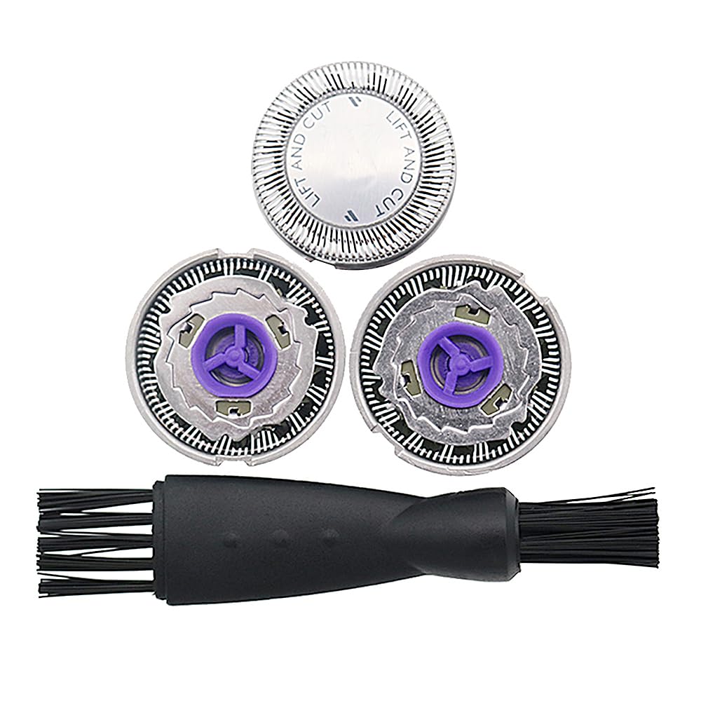 Replacement Shaver Head For Philips Norelco HQ4 HQ3 HQ5 HQ55 HQ56 HQ851 HQ912 HQ136 HQ6900 HQ6940 HQ6868 HQ6970 Razor Blade 3 Pack Beauty and Personal Care Tuchaolan