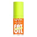 NYX PROFESSIONAL MAKEUP Fat Oil Chillz, Moisturizing, Shiny and Vegan Tinted Lip Gloss - Citrus Chiller (Sheer Orange) Beauty & Personal Care NYX PROFESSIONAL MAKEUP