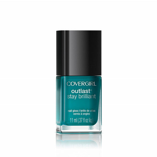 COVERGIRL Outlast Stay Brilliant Nail Gloss Constant Caribbean 290, .37 oz (packaging may vary)