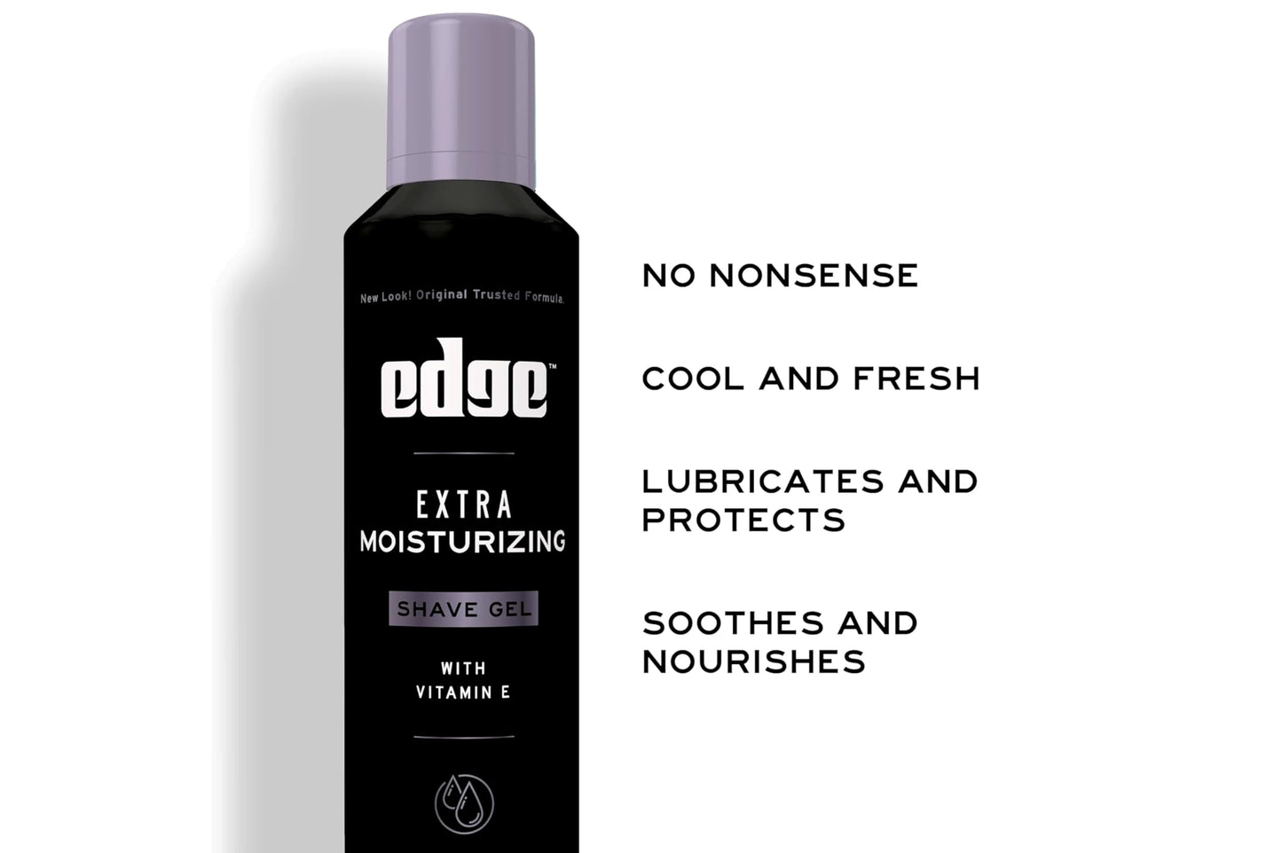 Edge Extra Moisturizing Shave Gel with Vitamin E, Moisturizes, Protects and Soothes To Help Reduce Skin Irritation, 7 oz - 12 Pack Beauty and Personal Care Edge
