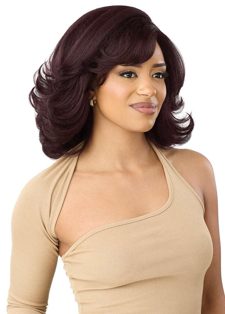 Outre Lace Front Wig - Neesha Soft & Natural - Neesha 213 (DRFF2/BUTTERSCOTCH)