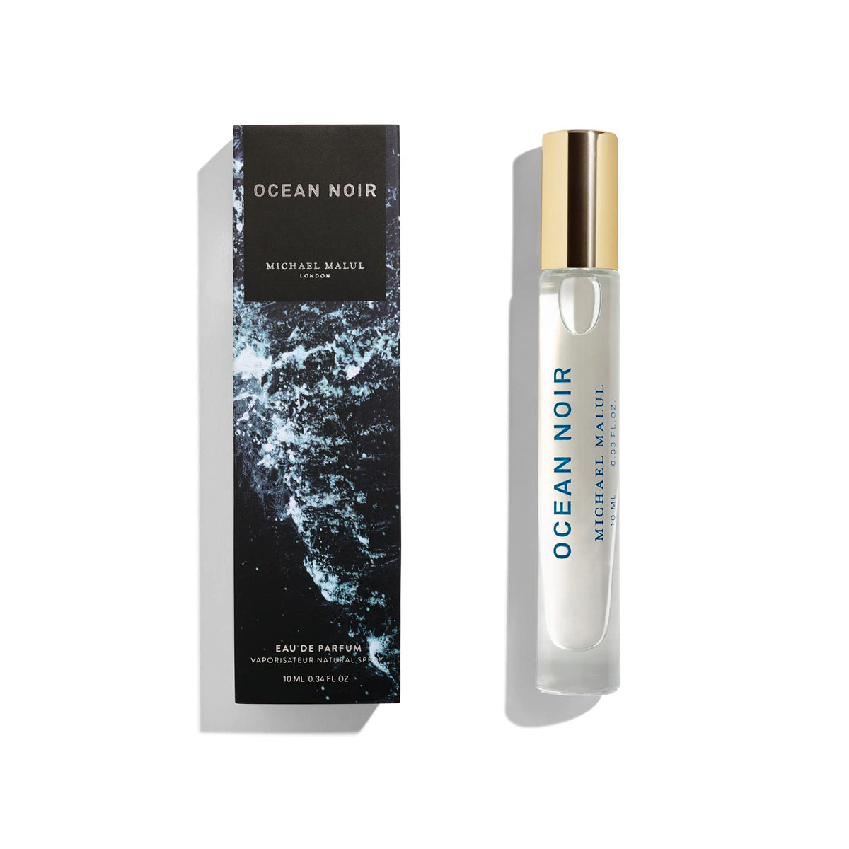 Michael Malul Ocean Noir Eau de Parfum for Men - 10ml Travel Size Beauty & Personal Care Michael Malul