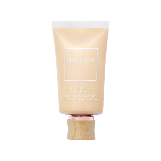 tarte Amazonian clay 16-hour Full Size coverage foundation - Matte Finish Foundation, Vitamin E for Hydration & Smooth Looking Skin, Vegan Beauty & Personal Care tarte