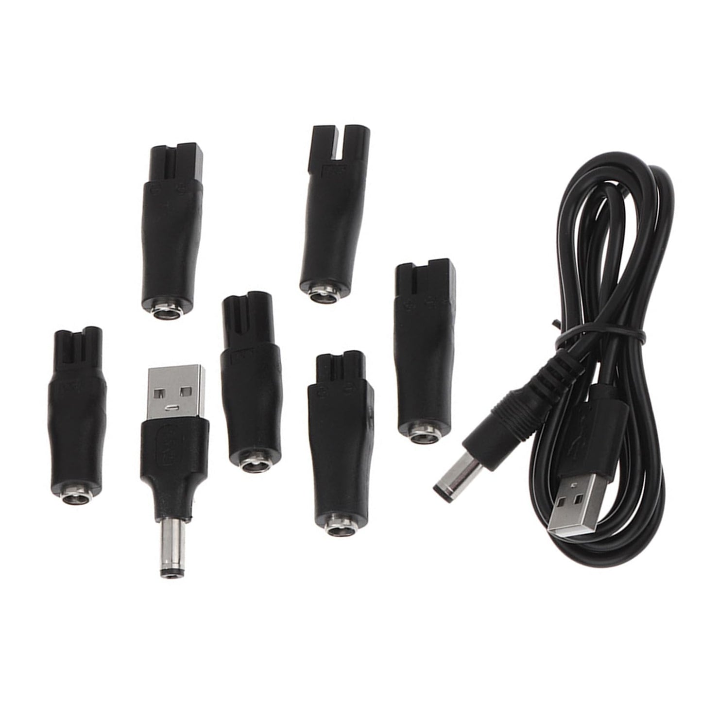 Shurhome Multipurpose Charging Cable Set for Electric Hairdressers Desk Lamps Cord USB Adapter for Beard Trimmers Electric Cable Beauty and Personal Care Shurhome