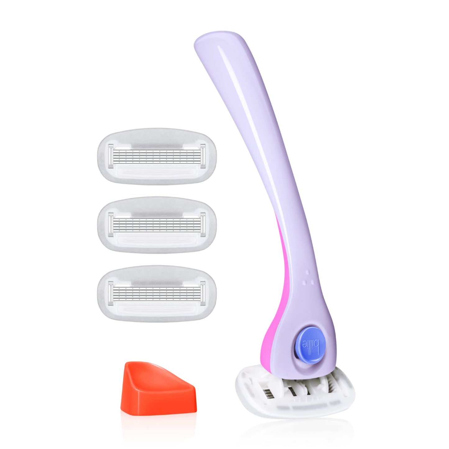 Billie Razors for Women Shave Kit - Women’s Razor + 4 x 5-Blade Razor Refills + Magnetic Holder - DreamPop Beauty and Personal Care Billie