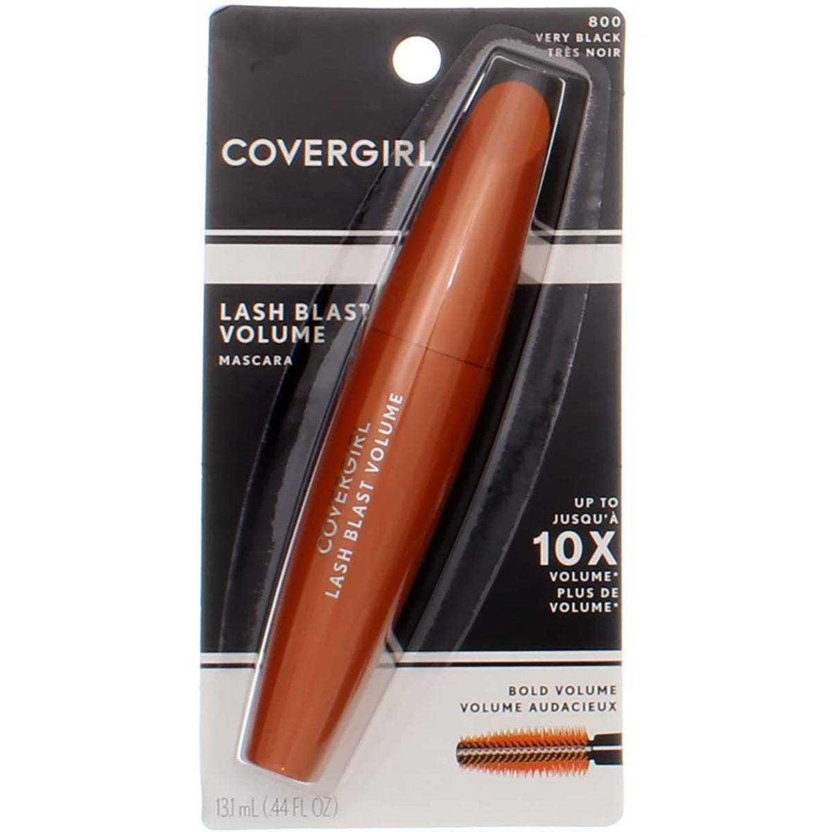 CoverGirl LashBlast Volume Mascara, Very Black [800], 0.44 oz (Pack of 5) Beauty & Personal Care COVERGIRL