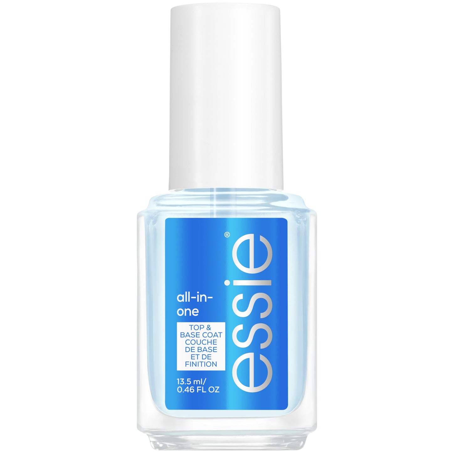 essie All-In-One Base Coat + Top Coat + Strengthener Nail Polish, 0.46 Ounces (Packaging May Vary) Beauty & Personal Care essie