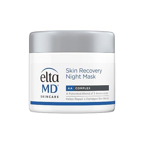 EltaMD Skin Recovery Overnight Face Mask, Moisturizer Cream Night Mask for Face & Neck, Safe for Sensitive Skin, 1.7 oz Jar Beauty & Personal Care EltaMD