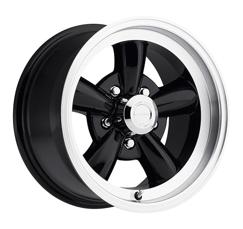 Vision 142 Legend 5 Gloss Black Machined Lip 17X9 Beauty & Personal Care Vision