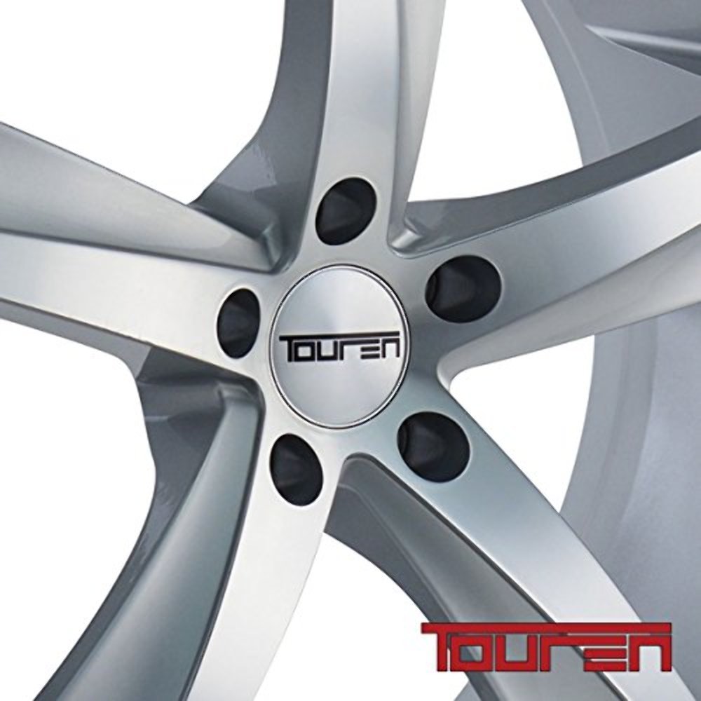 TR72 20x10, Bolt Pattern: 5x120/, Offset: 40, GLOSS SILVER/MACHINED FACE, set of 1 Beauty & Personal Care Touren