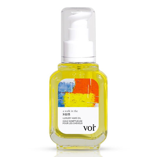 Voir Haircare Luxury Hair Oil - Deep Hydration for Dry, Damaged Hair - Smooths Frizz, Adds Shine & Locks in Moisture - Lightweight with Rosehip Beauty & Personal Care Voir Haircare