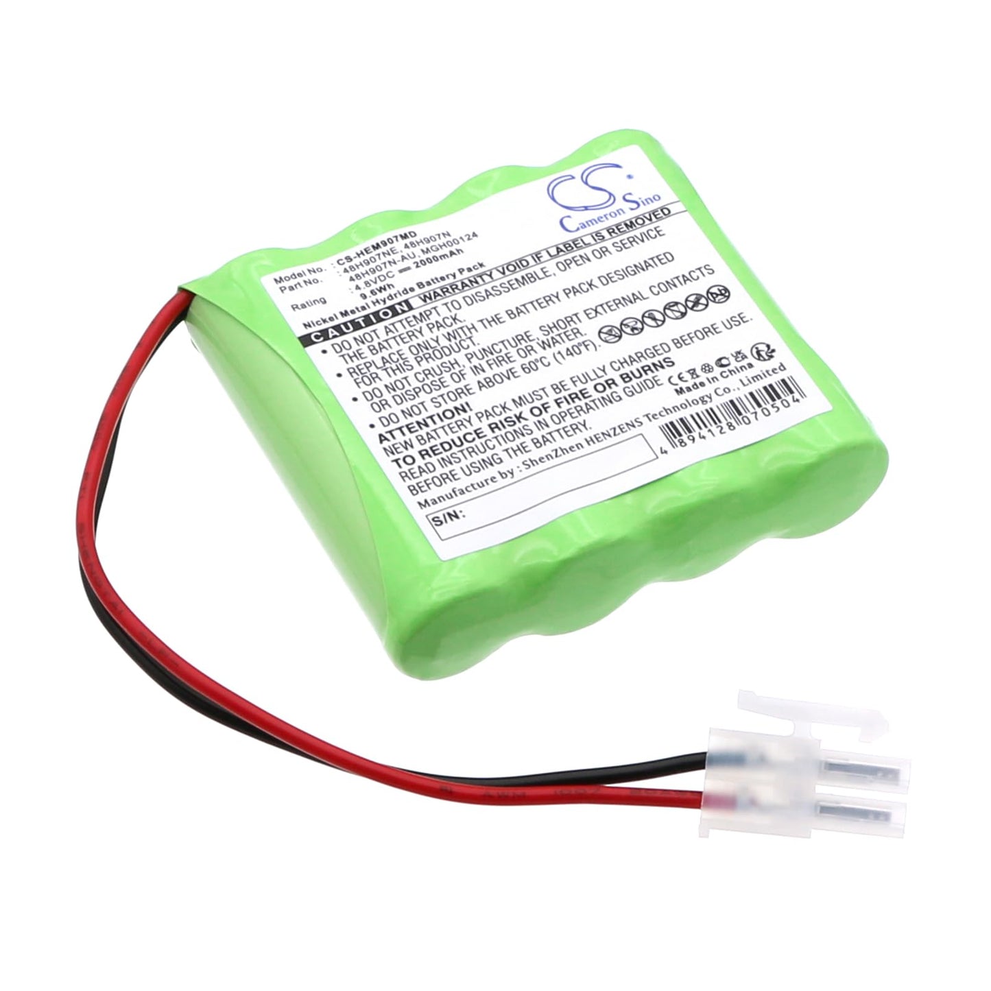 Cameron Sino CS Kerui New 2000mAh Replacement Battery for HEM-907, HEM-907-PBAT, HEM-907XL, IntelliSense HEM-907 Professio, IntelliSense HEM-907XL Beauty and Personal Care Cameron Sino