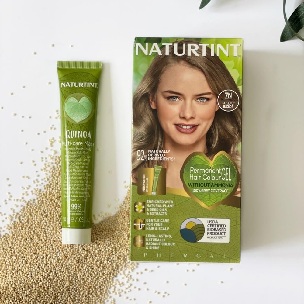 Naturtint 7N Hazelnut Blonde Hair Color, 5.07 FZ Beauty & Personal Care Naturtint