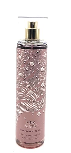 Bath & Body Works Bath and Body Works Pink Suede Fine Fragrance Mist 8 Fluid Ounce Body Spray Beauty & Personal Care Bath & Body Works