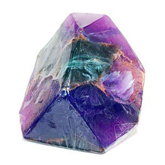 TS Pink Azurite Malachite Fragrance-Free - Soap that looks like a Rock ~ 6 oz. Gem Rocks Birthstone Jabón Gemstone Beauty & Personal Care T.S. Pink