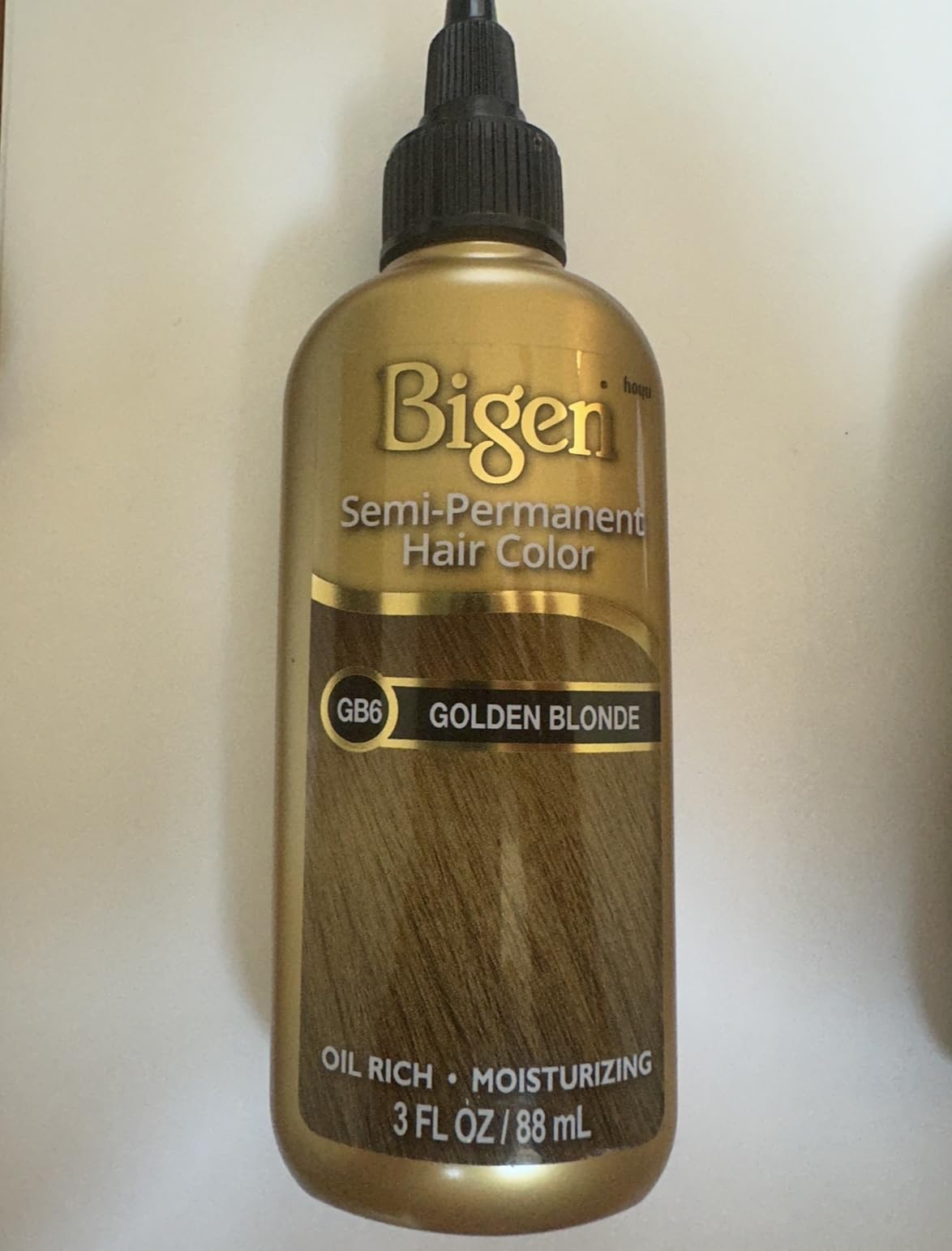 Bigen Semi-Permanent Haircolor #Gb6 Golden Blonde 3 Ounce (88ml) (3 Pack) Beauty & Personal Care Bigen