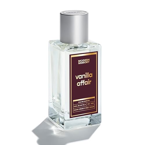 Modern Memory Vanilla Affair Eau de Parfum for Women, 2.5 fl oz - Notes of Vanilla Orchid, Brown Sugar & Patchouli Beauty & Personal Care Modern Memory